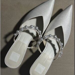 Dolce Vita Kanika Pearl Mid Heels Vanilla Pearls